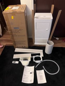 Portable AC must be picked up