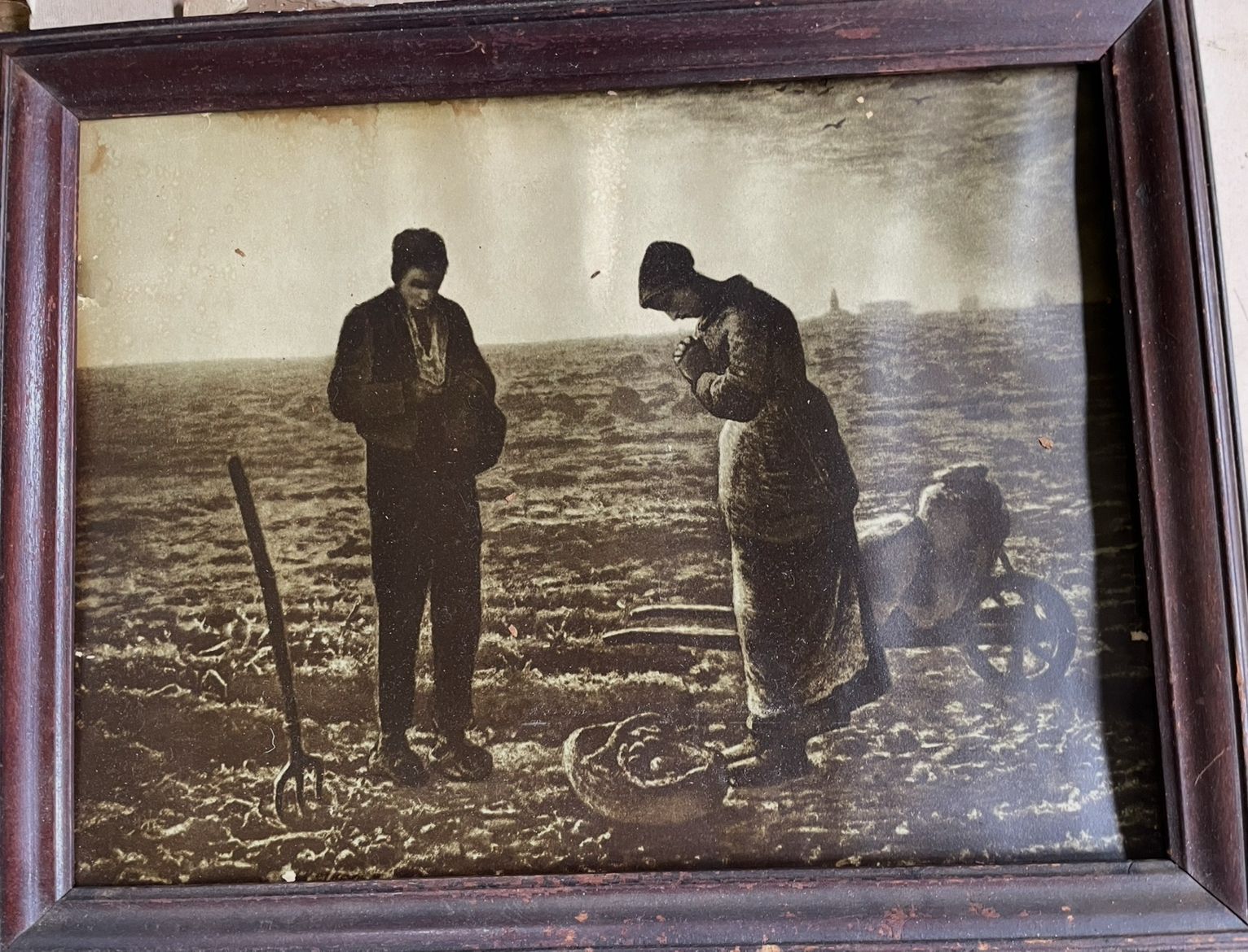Antique Framed “The Angelus “