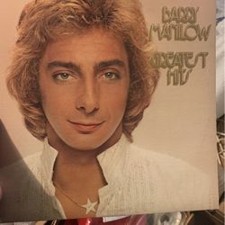 BARRY MANILOW GREATEST HITS!! VINYL BAYBEEE!!!