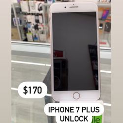 iPhone 7 Plus Gold Rose Unlock