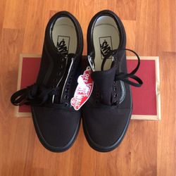 Vans Old Skool Black Size 7.5 Men -9 Women