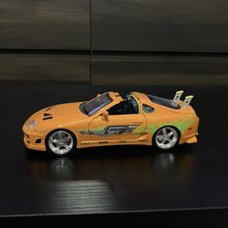 The Fast And The Furious Toyota Supra (1995) Diecast Car Model - 