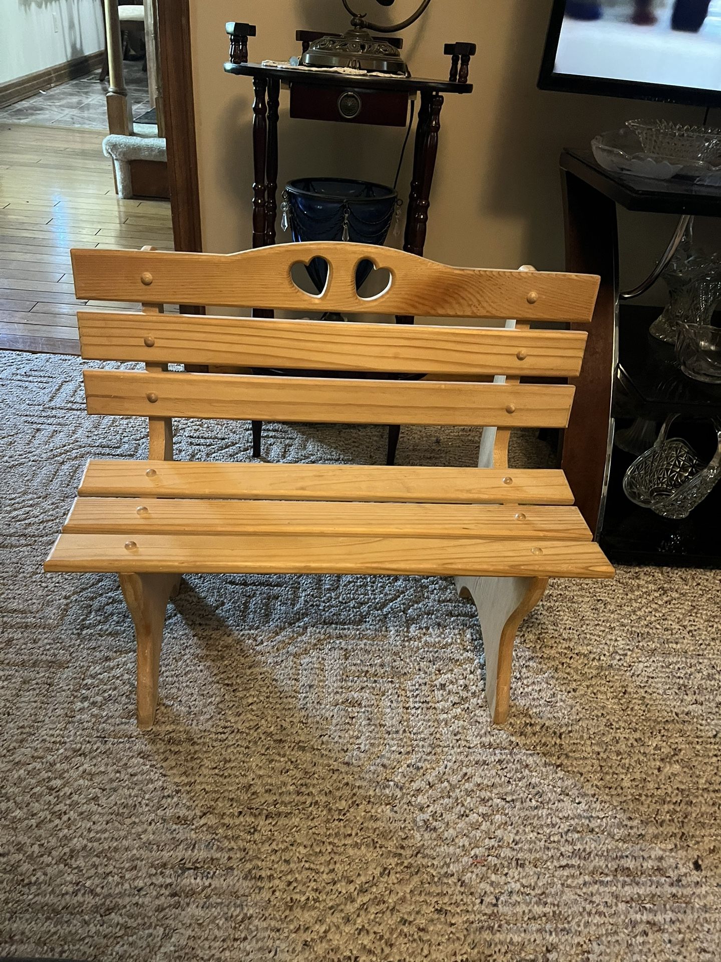 Small Wooden Children’s Bench
