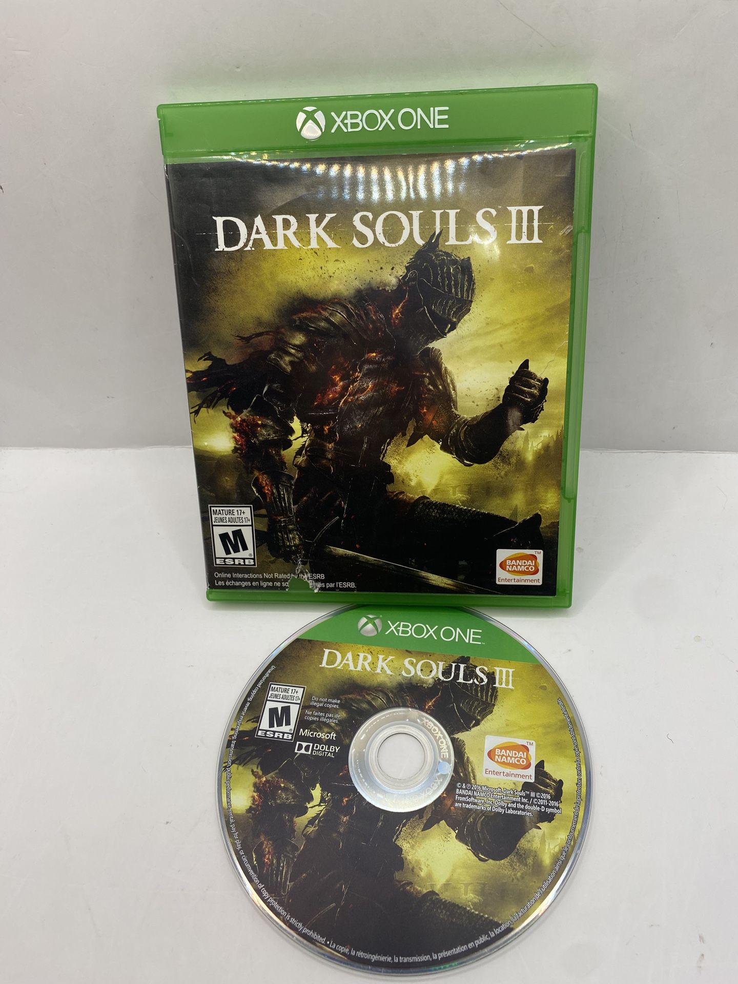 Dark Souls III 3 (Xbox One, 2016)