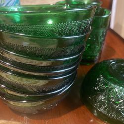 Depression Green Glass