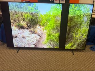 65 Samsung TV Smart 4K HGTV two lines in screen $98 only