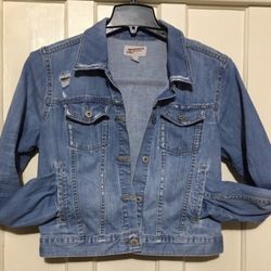 Arizona women’s Jean Jacket/large -petite