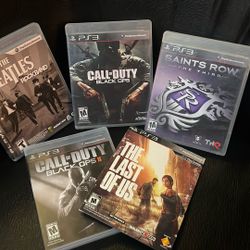 Assorted PlayStation 3 Games