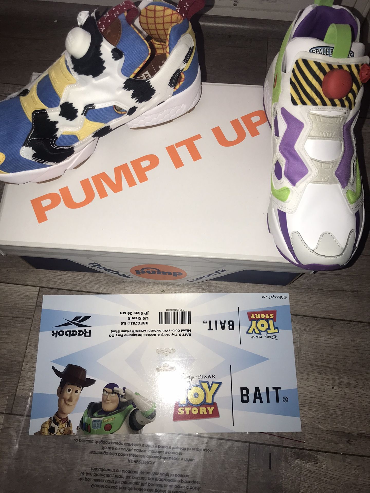 Reebok Instapump Fury Buzz Reebok Reebok Instapump Fury Bait X Toy