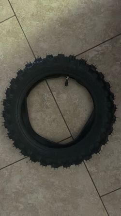 Dirt Bike Knobby Tire with Inner Tube