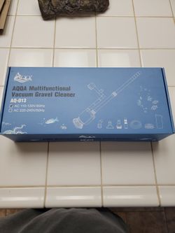 Aqqa- multi functional vacuum gravel cleaner