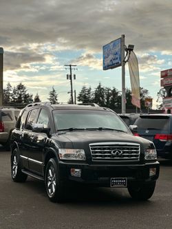 2010 Infiniti QX56 Full-Size SUV Black