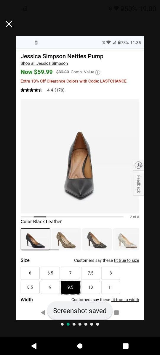 Jessica Simpson size 9.5 us High Heel 41 Euro heels pump Shoe Brand new in box Women Ladies Girls Shoes