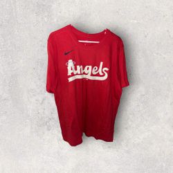 Los Angeles Angels Mlb City Connect Authentic Nike S/S  T- Shirt (XXL) New $20 