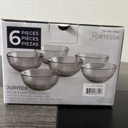 6 Piece Fortessa Bowl Set