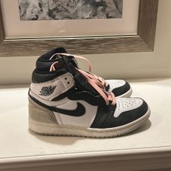 Jordan One Size 7 Bleach Coral Og Retro High