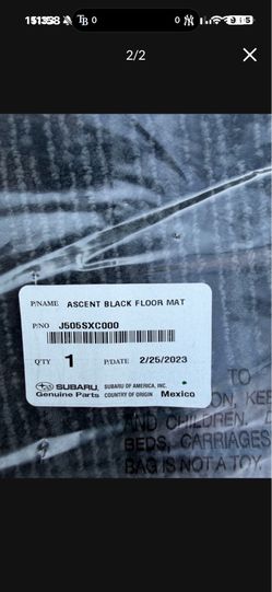 Subaru Ascent FloorMats
