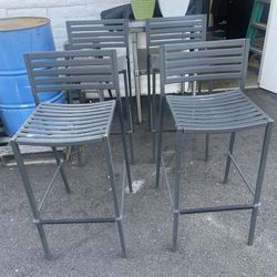 Metal Bar Stools