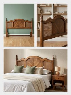 Wood Headboard