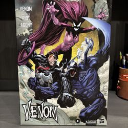 Marvel legends Venom 3 Pack Life Foundation Venom  Agony and Riot