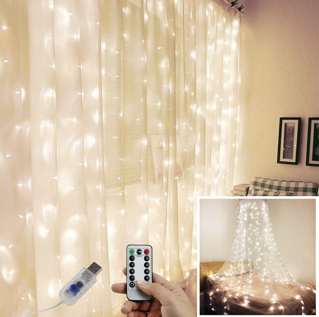 Twinkle stripes led light