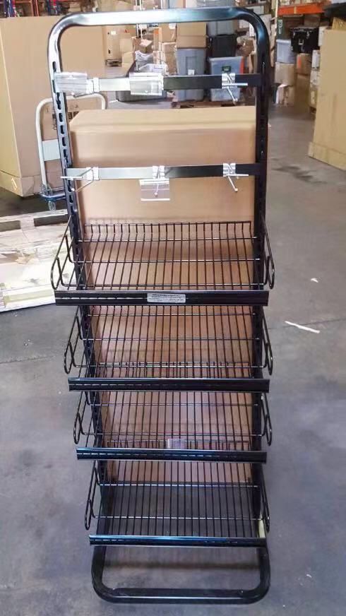 NEW 17x16x52 Inch Tall Commercial Retail Conveninece Store Product Candy Snack Rack Merchandise Shelf swapmeet restaurant store