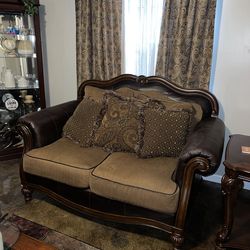 Ashley loveseat and sofa