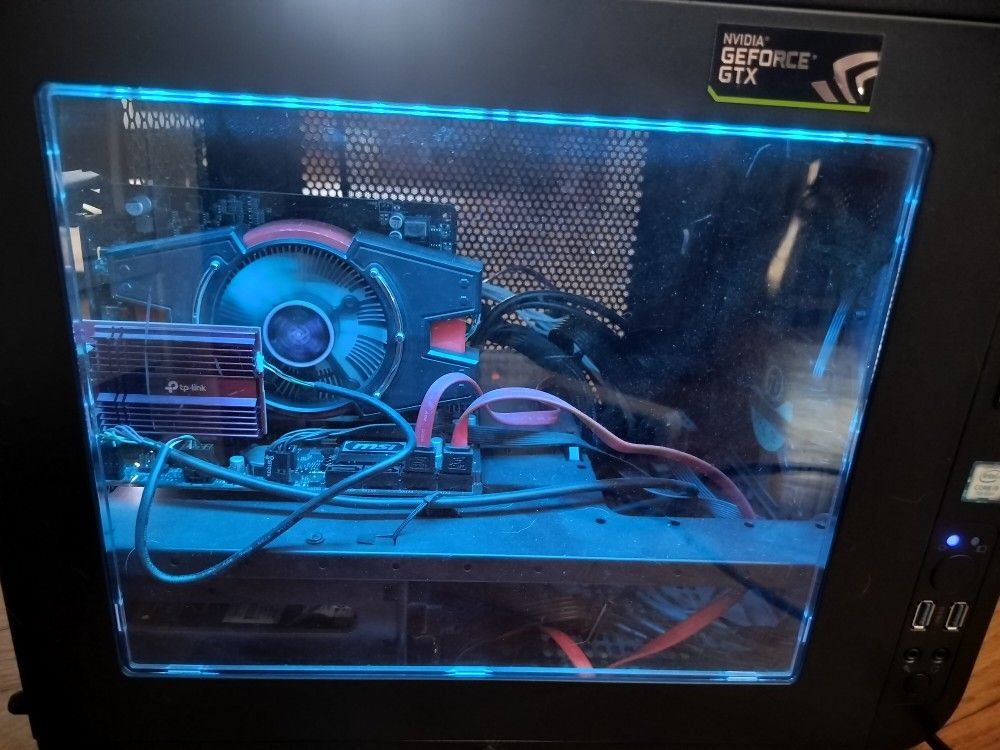 RGB Gaming PC (i5, AMD Graphics, Corsair PSU, 1.12 TB, SSD)