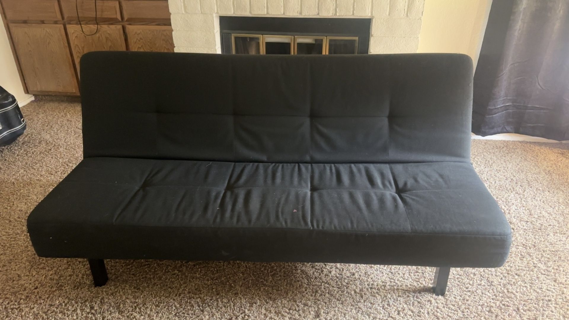 Black Bed Couch