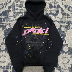 Brand new Spider PINK Hoodie in size medium!