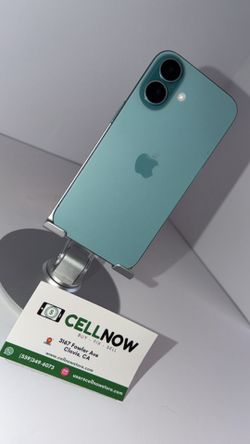 IPhone 16- Verizon- 128 GB- Teal