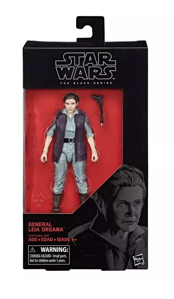 New Star Wars The Black Series General Leia 6” Action Figure