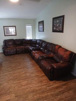 Couch Sectional Leather