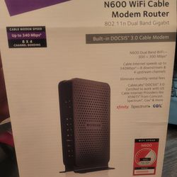NETGEAR N600 C3700 Wireless Cable Modem Router