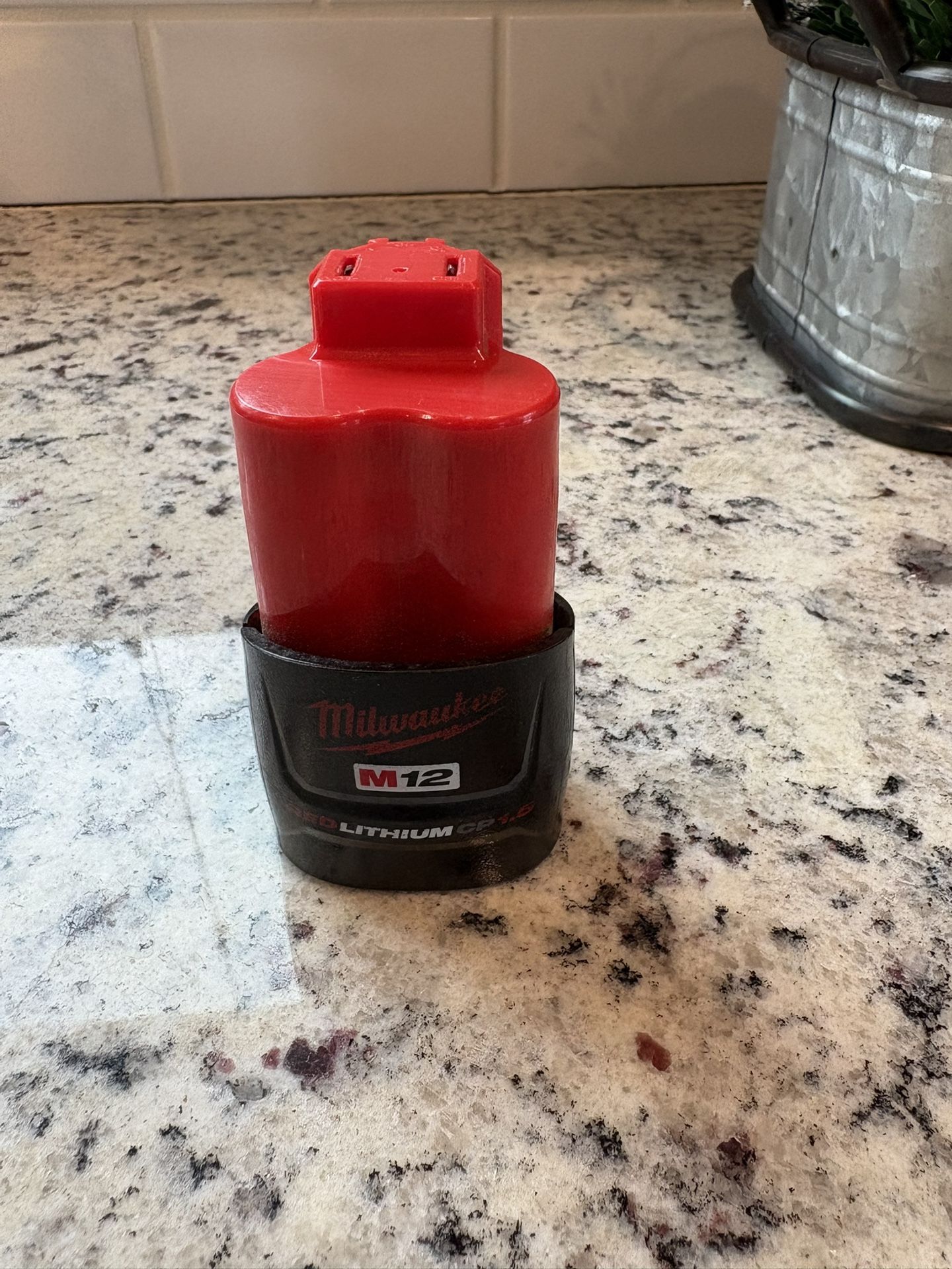 Milwaukee M12 Red Lithium 1.5 AH battery Only