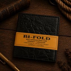 Handcrafted Genuine Leather Bi-Fold Wallets – Western Style – $29.99