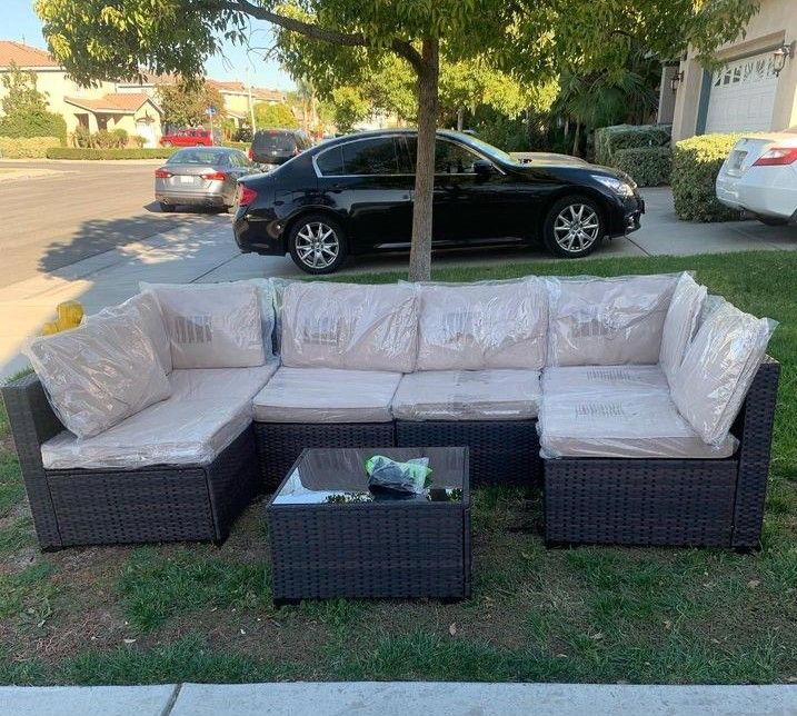 Beige Patio Furniture Set Brand New Patio Outdoor Patio Sofa Patio Couch Outdoor Furniture Brand New