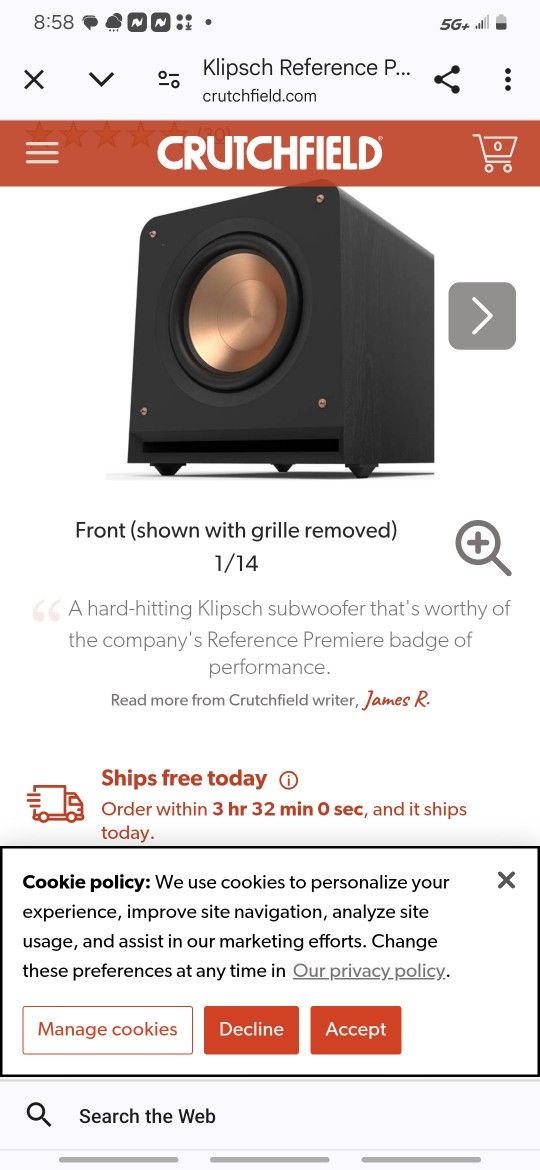 Klipsch Subwoofer