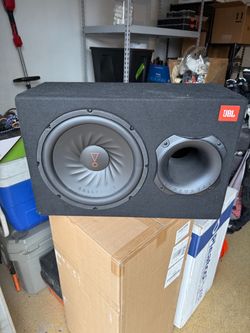 JBL powered subwoofer enclosure 12”