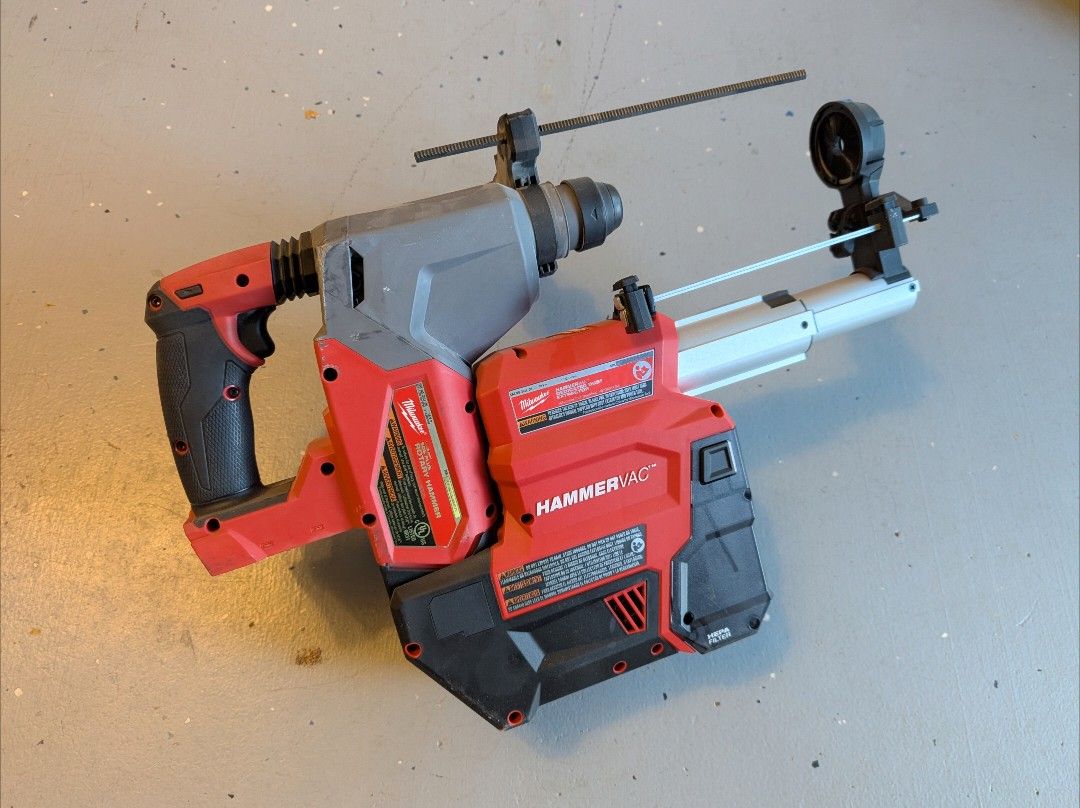 M18 Milwaukee Rotary Hammer And Vacuum