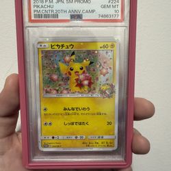 Promo Pikachu Pokemon Center 20th Anniversary 