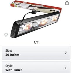 Zilla 30" Pro Sol light fixture w/timer