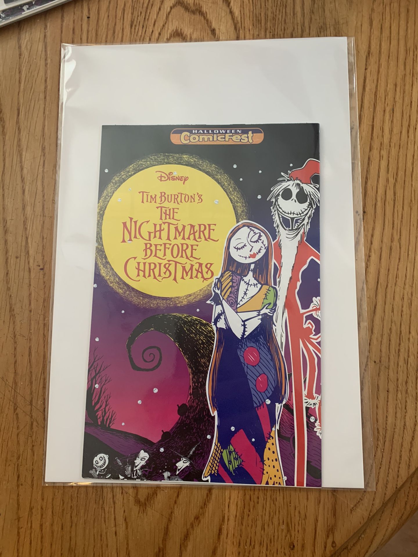 The Nightmare Before Christmas Halloween Comicfest Mini Comic Book