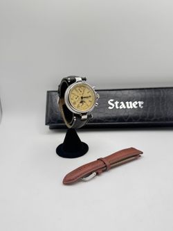 Stauer moon phase automatic watch
