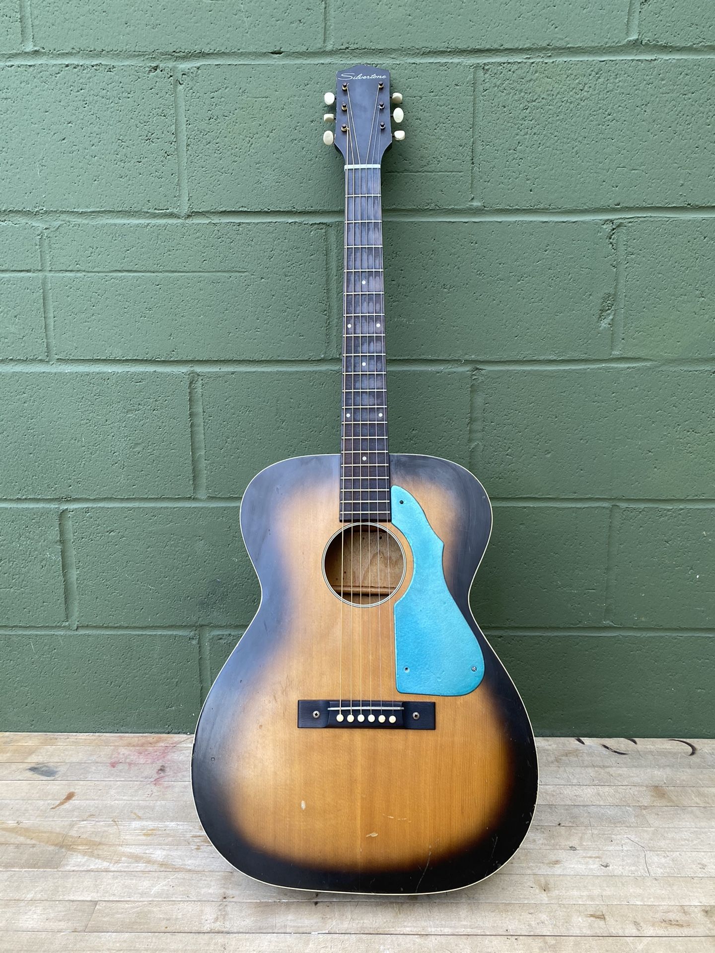 Silvertone F-65 Vintage Acoustic Guitar Harmony Kay