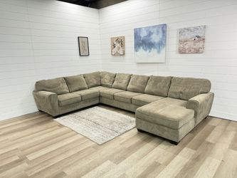 Sectional Couch Beige
