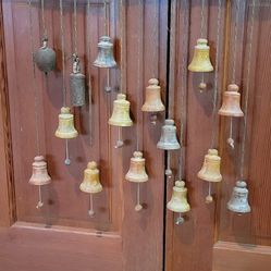 Ceramic And Metal Bells Chime 