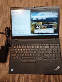 Lenovo P53 I7 15.1 inch 16GB 512 hd laptop computer portable fast gaming
