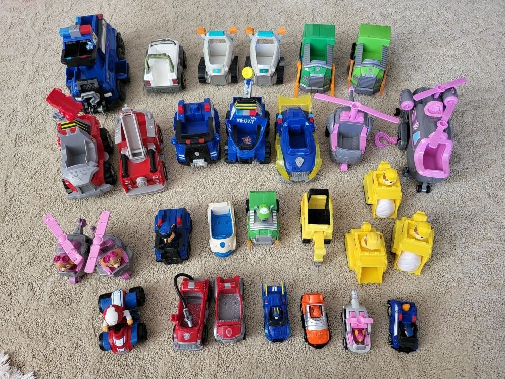 31 Paw Patrol Vehicles