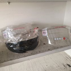 Simpson Helmet Ghost Bandit Speed Bandit Two Clears And A Sun Visor Brand New